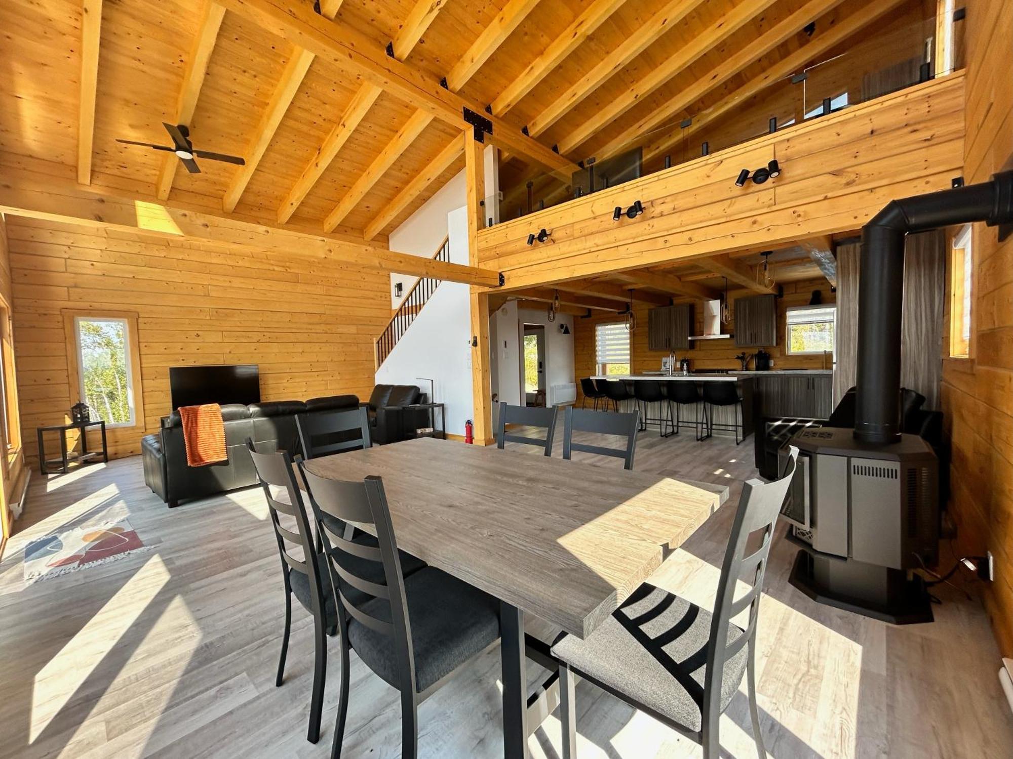 Chalets Domaine Otis Saint-Félix-d'Otis Kültér fotó
